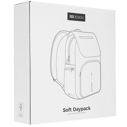 Купить Рюкзак XD Design Soft Daypack черный  5452116. Характеристики, отзывы и цены в Донецке