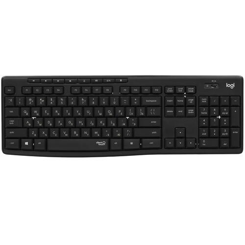 Купить Клавиатура+мышь беспроводная   Logitech Combo MK295 Black черный  5074614. Характеристики, отзывы и цены в Донецке