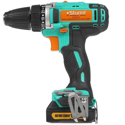 Купить Дрель-шуруповерт Sturm! CD3612  5308972. Характеристики, отзывы и цены в Донецке