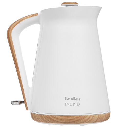 Купить Электрочайник Tesler KT-1740 белый  8161065. Характеристики, отзывы и цены в Донецке