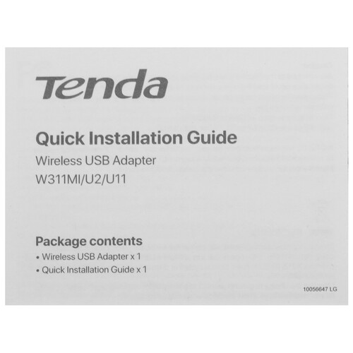 Купить Wi-Fi адаптер Tenda U11  5476294. Характеристики, отзывы и цены в Донецке