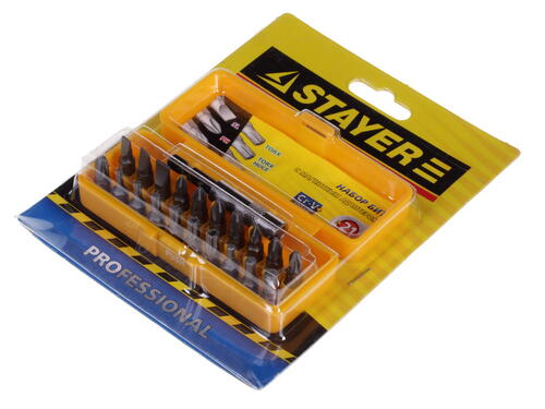 Купить Набор бит STAYER PROFESSIONAL 2-26087-H21  6615629. Характеристики, отзывы и цены в Донецке