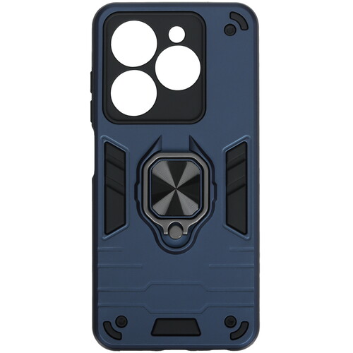 Купить Накладка  DF для Tecno SPARK 20/ SPARK Go 2024/ Infinix SMART 8/ HOT 40i синий/черный  5466995. Характеристики, отзывы и цены в Донецке