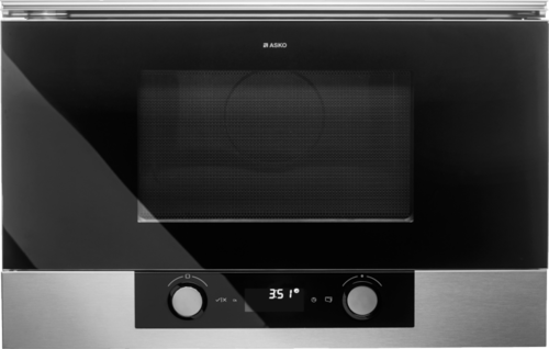 Купить Встраиваемая микроволновая печь Asko OM8334S серебристый  5485201. Характеристики, отзывы и цены в Донецке