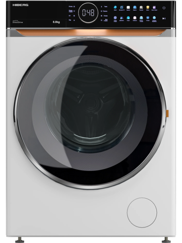 Купить Стиральная машина HIBERG i-DDQ10 - 814 W белый  9238399. Характеристики, отзывы и цены в Донецке