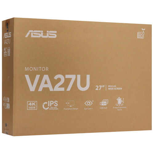 Купить 27" Монитор ASUS Busines VA27UQSB черный  5473480. Характеристики, отзывы и цены в Донецке