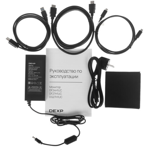 Купить 23.8" Монитор DEXP DF24H1UC черный  5094999. Характеристики, отзывы и цены в Донецке