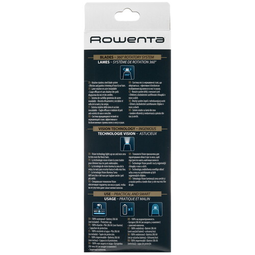 Купить Триммер Rowenta Specialist TN3011F0 синий  5487900. Характеристики, отзывы и цены в Донецке
