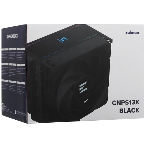 Купить Кулер для процессора ZALMAN CNPS13X  черный  5438340. Характеристики, отзывы и цены в Донецке