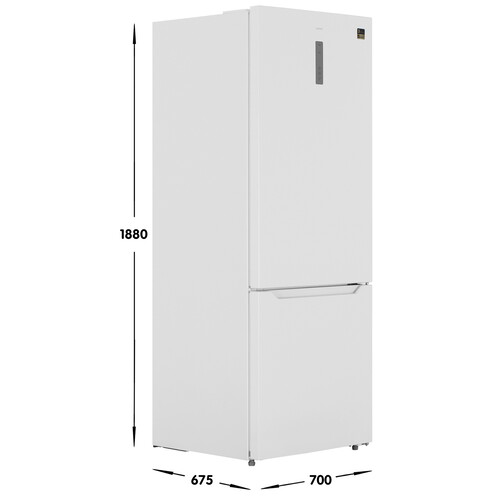Купить Холодильник с морозильником   Centek CT-1724 белый  9194048. Характеристики, отзывы и цены в Донецке
