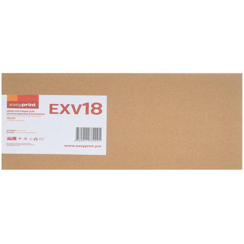 Купить Картридж лазерный EasyPrint DC-EXV18 черный  9981224. Характеристики, отзывы и цены в Донецке