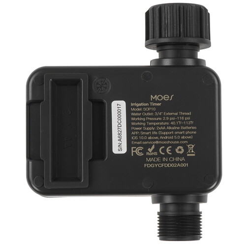 Купить Кран для полива MOES Bluetooth Watering Valve  9079607. Характеристики, отзывы и цены в Донецке
