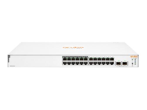 Купить Коммутатор HPE Aruba Instant On 1830 24G 12p Class4 PoE 2SFP 195W  5407248. Характеристики, отзывы и цены в Донецке