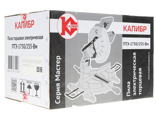 Купить Торцовочная пила  Калибр ПТЭ-1750/255-Вм  1241623. Характеристики, отзывы и цены в Донецке