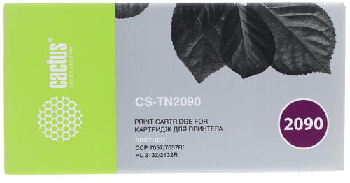 Купить Картридж лазерный Cactus CS-TN2090 черный, с чипом  7937004. Характеристики, отзывы и цены в Донецке