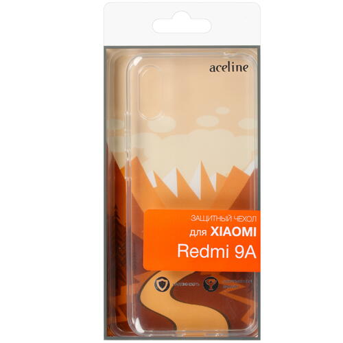 Купить Накладка  Aceline Silicone для Xiaomi Redmi 9A прозрачный  1684399. Характеристики, отзывы и цены в Донецке