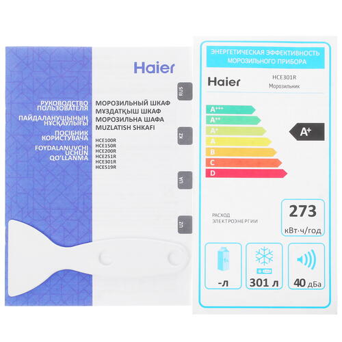 Купить Морозильный ларь Haier HCE301R белый  9956609. Характеристики, отзывы и цены в Донецке