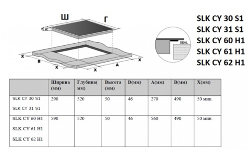 Купить Электрическая варочная поверхность Schaub Lorenz SLK СY30S1  5356588. Характеристики, отзывы и цены в Донецке