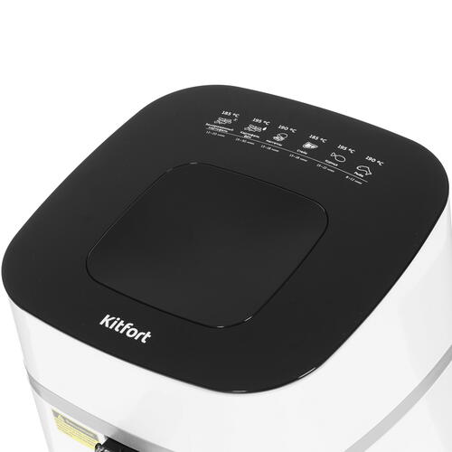 Купить Аэрогриль Kitfort KT-2217 белый  8190929. Характеристики, отзывы и цены в Донецке