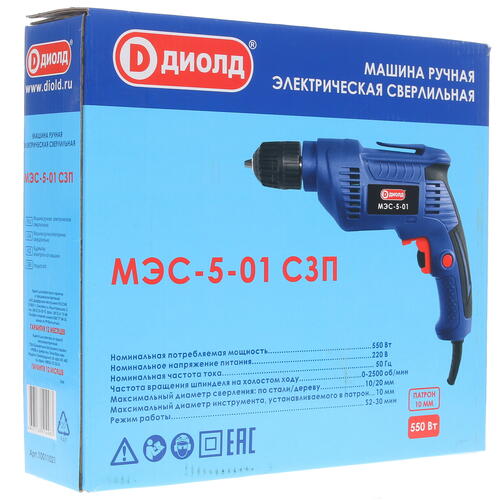 Купить Дрель  Диолд МЭС-5-01 СЗП  8106187. Характеристики, отзывы и цены в Донецке