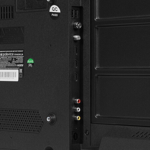 Купить 43" (109 см) Телевизор Topdevice TDTV43CS07U черный  9239247. Характеристики, отзывы и цены в Донецке