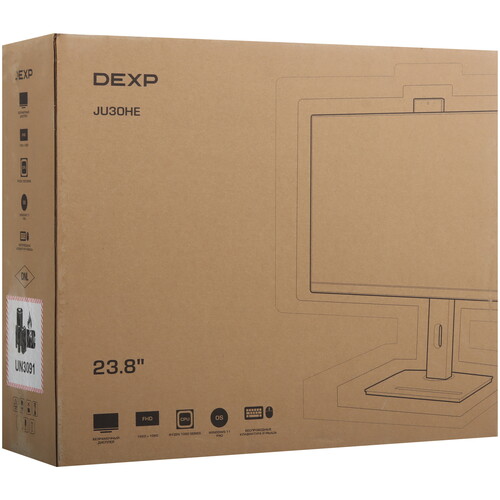 Купить 23.8" Моноблок DEXP Jupiter JU30HE  9191307. Характеристики, отзывы и цены в Донецке