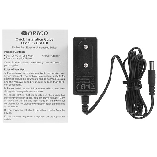 Купить Коммутатор ORIGO OS1105  9110723. Характеристики, отзывы и цены в Донецке