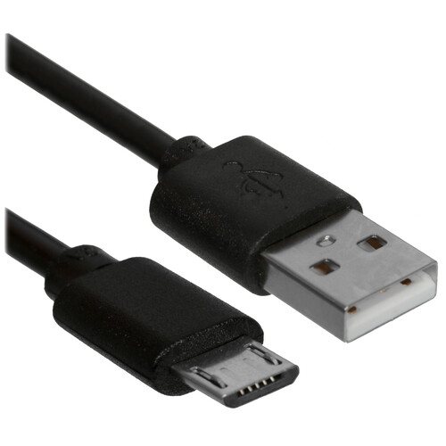Купить Кабель круглый Aceline micro USB - USB 2.0 Type-A черный 1 м  9206147. Характеристики, отзывы и цены в Донецке