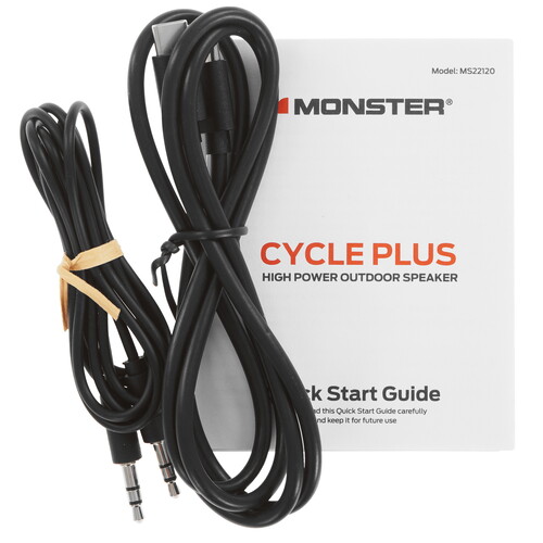 Купить Портативная аудиосистема MONSTER Cycle Plus, черный  5636541. Характеристики, отзывы и цены в Донецке