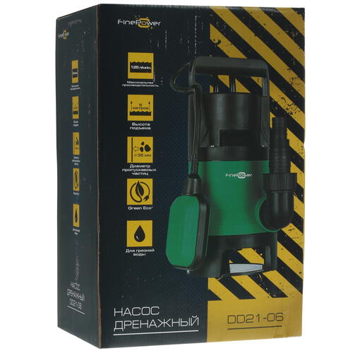 Купить Насос дренажный FinePower DD21-06  4803990. Характеристики, отзывы и цены в Донецке