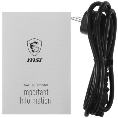 Купить Блок питания MSI MAG A550BN  4849125. Характеристики, отзывы и цены в Донецке