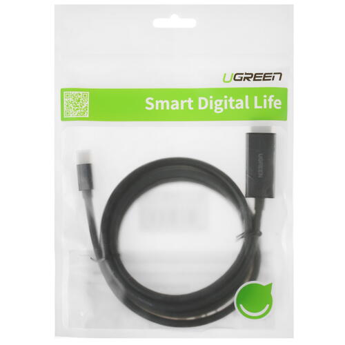 Купить Кабель однонаправленный Ugreen mini DisplayPort - HDMI, 1.5 м  4714184. Характеристики, отзывы и цены в Донецке