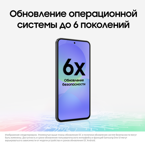 Купить 6.7" Смартфон Samsung Galaxy A36 256 ГБ черный  5621213. Характеристики, отзывы и цены в Донецке