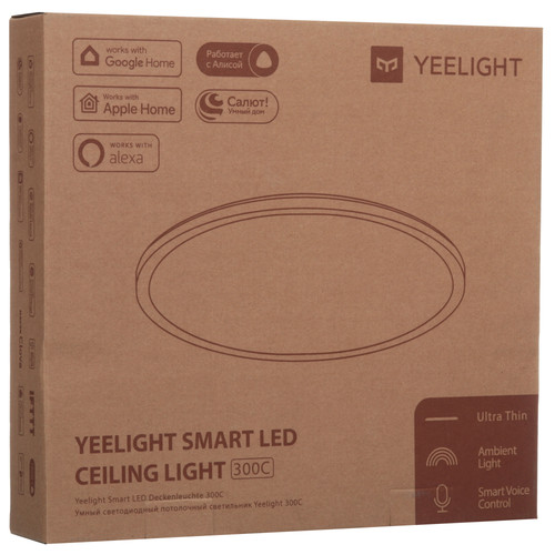 Купить Светильник настенно-потолочный Yeelight-Comet-Ceilling Light белый/белый  5472825. Характеристики, отзывы и цены в Донецке