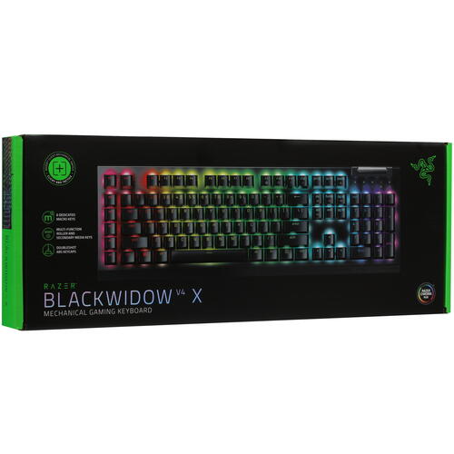Купить Клавиатура  проводная Razer BlackWidow V4 X  5421546. Характеристики, отзывы и цены в Донецке