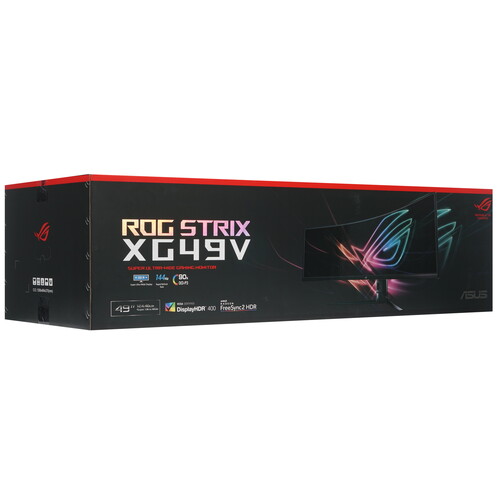 Купить 49" Монитор ASUS ROG Strix XG49VQ черный  1346450. Характеристики, отзывы и цены в Донецке