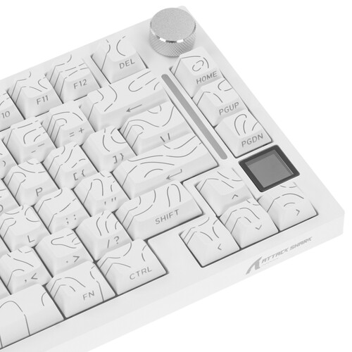 Купить Клавиатура проводная + беспроводная Attack Shark X820Ultra  9293257. Характеристики, отзывы и цены в Донецке