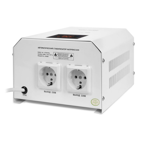 Купить Стабилизатор напряжения DAEWOO DW-TM2kVA  5348021. Характеристики, отзывы и цены в Донецке