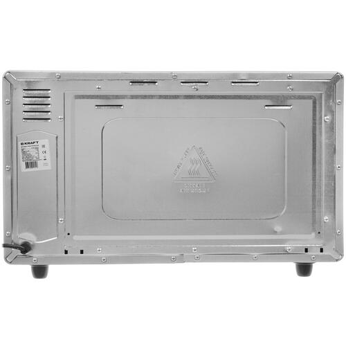 Купить Мини-печь Kraft KF-MO 4500 GR серебристый  8192481. Характеристики, отзывы и цены в Донецке