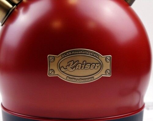 Купить Электрочайник Kaiser WK2000RotEM красный  1192334. Характеристики, отзывы и цены в Донецке