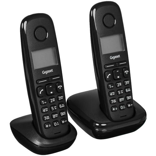 Купить Телефон беспроводной (DECT) Gigaset A170 DUO  4761121. Характеристики, отзывы и цены в Донецке