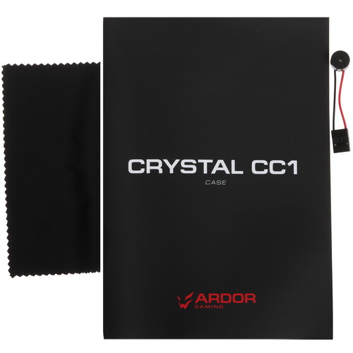 Купить Корпус ARDOR GAMING Crystal CC1  белый  5437169. Характеристики, отзывы и цены в Донецке
