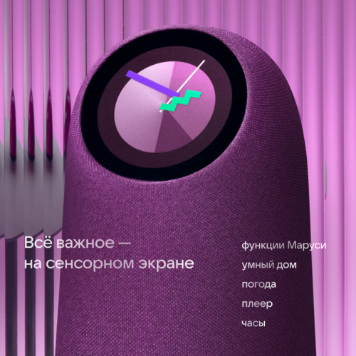 Купить Умная колонка VK Капсула Про фиолетовый  5496553. Характеристики, отзывы и цены в Донецке