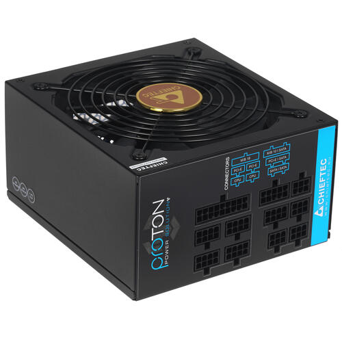 Купить Блок питания Chieftec Proton 1000W [BDF-1000C] черный  1326766. Характеристики, отзывы и цены в Донецке