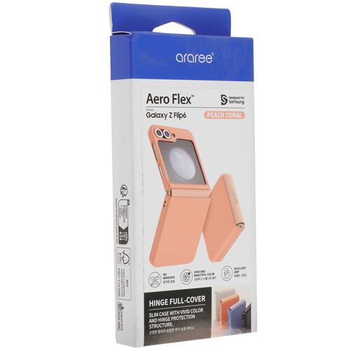 Купить Накладка  Araree Aero Flex для Samsung Galaxy Z Flip6 оранжевый  5480598. Характеристики, отзывы и цены в Донецке