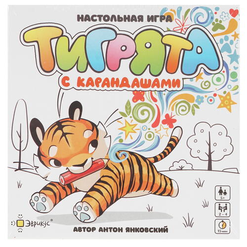 Купить Игра настольная "Тигрята с карандашами"  9958847. Характеристики, отзывы и цены в Донецке