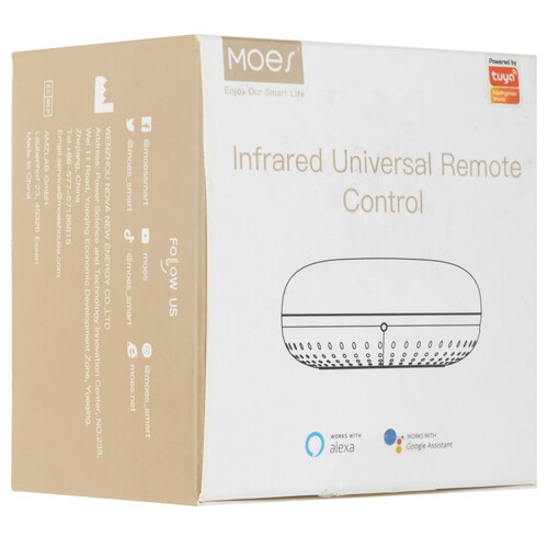 Купить Пульт управления MOES WiFi Infrared Remote Control  9079606. Характеристики, отзывы и цены в Донецке