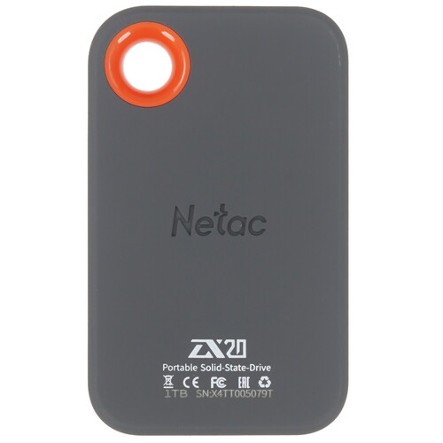 Купить 1000 ГБ Внешний SSD Netac ZX20 [NT01ZX20-001T-32BL]  9905795. Характеристики, отзывы и цены в Донецке