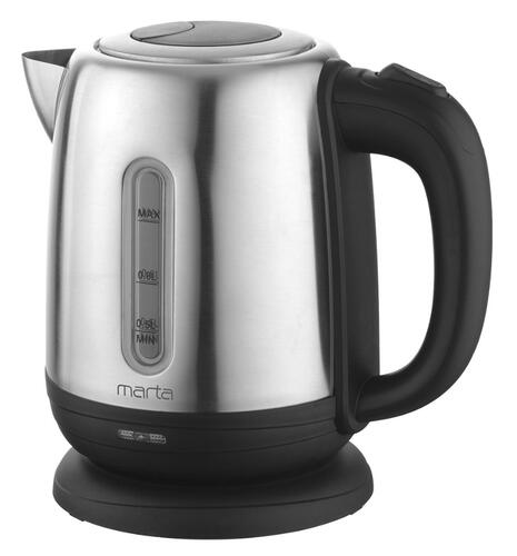 Купить Электрочайник Marta MT-4631 черный  9058575. Характеристики, отзывы и цены в Донецке