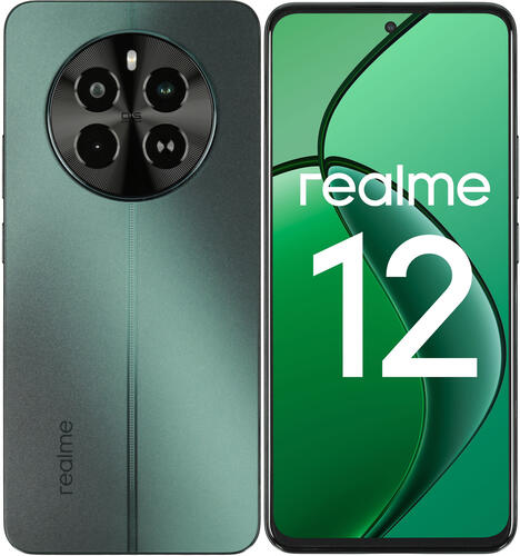 Купить 6.67" Смартфон realme 12 4G 512 ГБ зеленый  5464568. Характеристики, отзывы и цены в Донецке